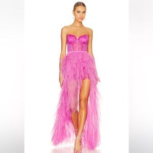 Bustier Gown in Pink
For Love & Lemons